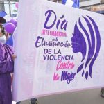 Caminata contra la violencia hacia las mujeres en Estelí nicaragua