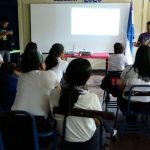 Estudiantes de Managua celebran el Día internacional de la Mujer nicaragua