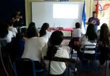 Estudiantes de Managua celebran el Día internacional de la Mujer nicaragua