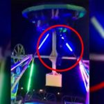 VIDEO: Mujer cae de una atracción mecánica en México mexico