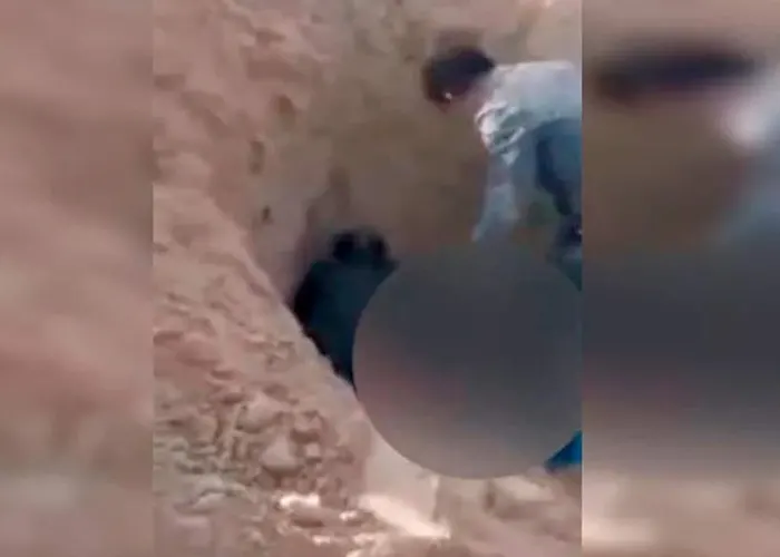 Rescatan a anciana que fue enterrada viva por su propio hijo en China china