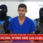 Policía Nacional presenta al aberrado de Mulukukú acusado
