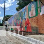 Rescate a la cultura: Juigalpa inaugura mural de la identidad nicaragua