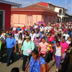 Nandaime: Mujeres participaron en caminata en saludo a su día
