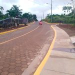 Inauguran calle principal de la zona número 7 en Nueva Guinea nicaragua