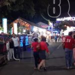 Buena actividad comercial y recreativa en la Avenida de Bolívar nicaragua