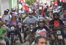 Realizan caravana en Nandaime para conmemorar la Cruzada Nacional de Alfabetización nicaragua