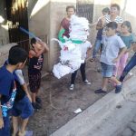 Niños y niñas de Estelí celebran alegre la Navidad con las piñatas nicaragua