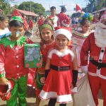 Clausuran año escolar en San Rafael del Sur con festival navideño nicaragua