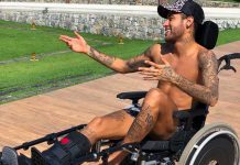 Neymar enciende las redes bailando con el pie recién operado neymar