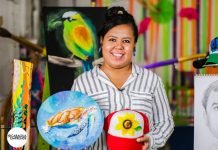 Color y amor a la naturaleza dan vida a las creaciones de Karen Art nicaragua