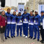 Dan bienvenida a delegación nicaragüense en Juegos Panamericanos Lima 2019 nicaragua