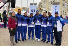 Dan bienvenida a delegación nicaragüense en Juegos Panamericanos Lima 2019 nicaragua