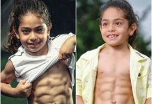 «Niño araña» impacta con sus habilidades y sus impresionantes músculos iran