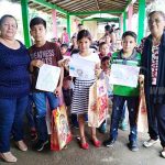 Niñas y niños participan de concurso de dibujo en Nueva Guinea nicaragua