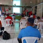 Sesión de la comisión municipal de la pequeña minería en Bonanza nicaragua