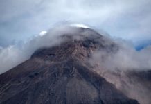 Disminuye erupción del volcán de Fuego de Guatemala guatemala