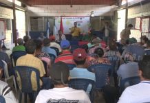 Capacitan a pequeños productores de arroz del sur de Nandaime nicaragua