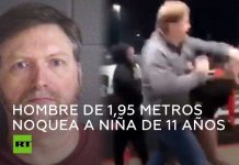 Hombre ‘noquea’ a una niña de 11 años durante una discusión callejera estados unidos