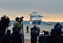 Japón reporta 44 contagios más en el crucero Princess Diamond