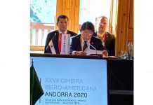 Mensaje del Gobierno de Nicaragua en la Cumbre de Cancilleres de Iberoamérica en Andorra nicaragua