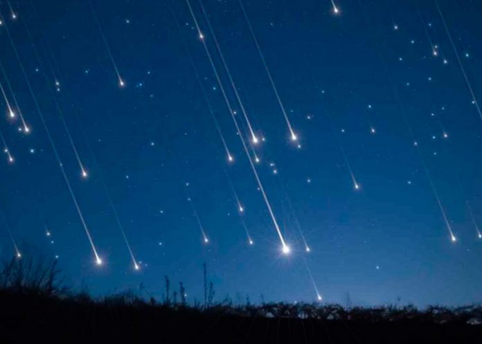 lluvia de meteoros