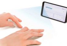 Samsung quiere revolucionar el teclado con uno invisible camara frontal