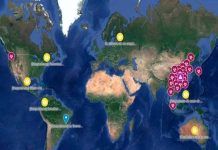 La propagación del coronavirus fuera de China, lista de países coronavirus