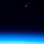 Cosmonauta ruso capta el cometa más brillante de los últimos 7 años estacion espacial