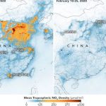 La NASA revela una caída de la contaminación en China por el COVID-19 dioxido de carbono