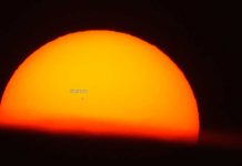 La NASA muestra el tránsito de Mercurio frente al Sol