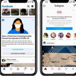 Facebook e Instagram te recordarán usar cubrebocas redes sociales