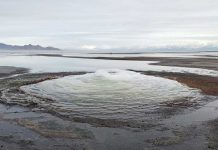 Montes ‘marcianos’ emergen sobre el Gran Lago Salado de Utah (FOTOS) gran lago salado