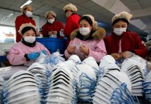Unicef envía máscaras y trajes de protección a China mascarillas