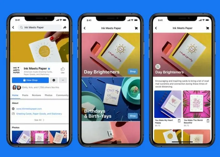 Facebook lanza Shops,su apuesta por el comercio digital usuarios