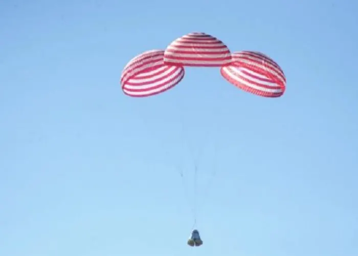 La nueva nave espacial china regresa a la Tierra sana y salva espacio