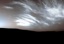 Captan impresionantes nubes en Marte captan