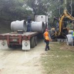 Avanzan las obras en beneficio de las familias segovianas nicaragua
