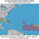 Sistema sobre Bahamas cruzará Florida y se hará depresión tropical bahamas