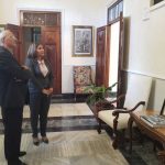 Embajadora de Nicaragua visitó al Nuncio Apostólico de Rep. Dominicana nicaragua