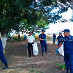 Ometepe: Fuerza Naval participa en importante Jornada de Limpieza nicaragua