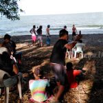 Ometepe: Familias visitan balnearios y disfrutan de una tarde deportiva y recreativa isla de ometepe