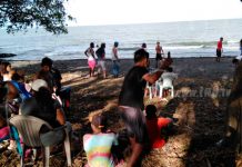 Ometepe: Familias visitan balnearios y disfrutan de una tarde deportiva y recreativa isla de ometepe