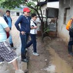 Ocotal: Alcaldesa recorre los barrios afectados por las lluvias nicaragua