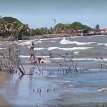 Captan en video a sujetos que ocupan San Jorge como playa nudista nicaragua