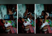 Chica intentó jugarle broma pesada a su pareja y él se venga (VIDEO) chica