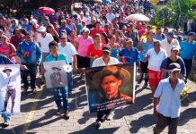 Familias de la Isla de Ometepe conmemoran al General Sandino nicaragua