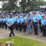 Policía Nacional celebra su 39 aniversario en Nueva Guinea y El Rama nicaragua