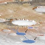 Hace miles de millones de años las lluvias desbordaban los lagos de Marte marte