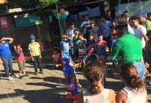 Celebran tarde recreativa con niños del barrio Óscar Turcios nicaragua
